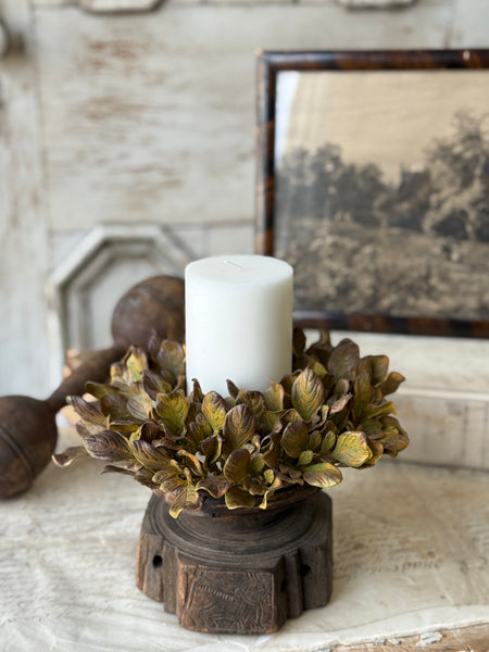 Sepia Groves Candle Ring | 9” | NOT CURRENTLY IN STOCK-New For Holiday 2026!