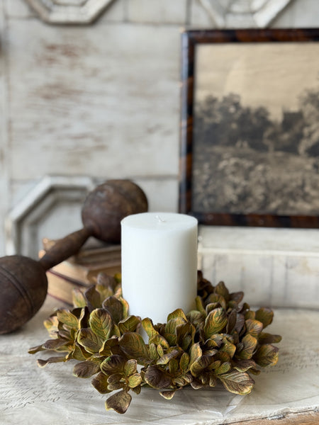 Sepia Groves Candle Ring | 9” | NOT CURRENTLY IN STOCK-New For Holiday 2026!