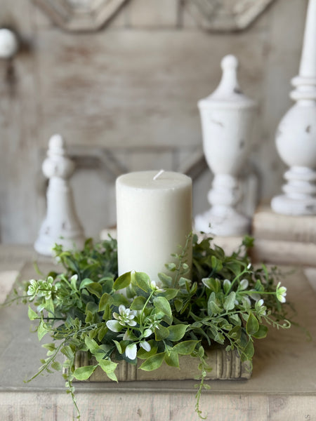 Admiration Blooms Candle Ring | 11" | NOT CURRENTLY IN STOCK-New For Spring 2027!