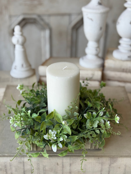 Admiration Blooms Candle Ring | 11" | NOT CURRENTLY IN STOCK-New For Spring 2027!