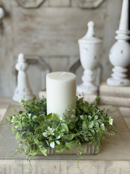 Admiration Blooms Candle Ring | 11" | NOT CURRENTLY IN STOCK-New For Spring 2027!