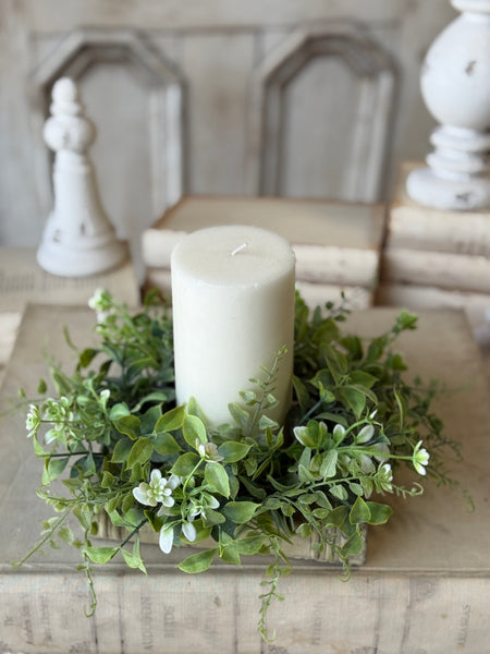 Admiration Blooms Candle Ring | 11" | NOT CURRENTLY IN STOCK-New For Spring 2027!