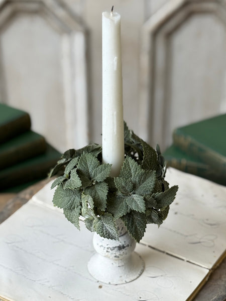Cheerio Candle Ring | 4.5" | Mint | NOT CURRENTLY IN STOCK-New For Spring 2027!