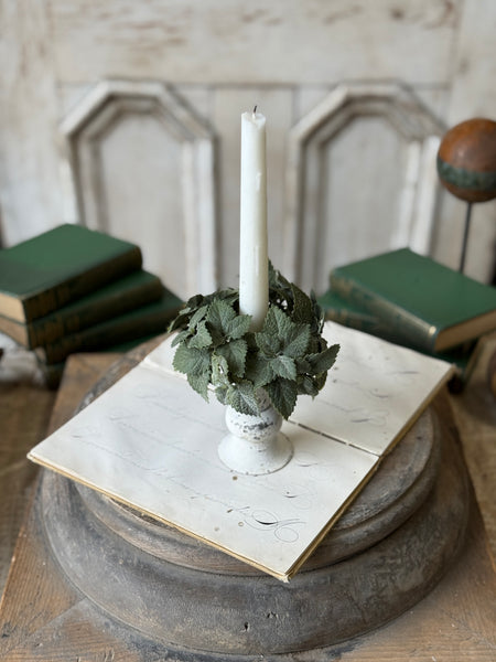 Cheerio Candle Ring | 4.5" | Mint | NOT CURRENTLY IN STOCK-New For Spring 2027!
