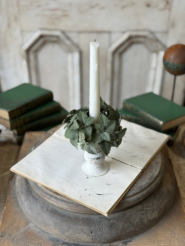 Cheerio Candle Ring | 4.5" | Mint | NOT CURRENTLY IN STOCK-New For Spring 2027!