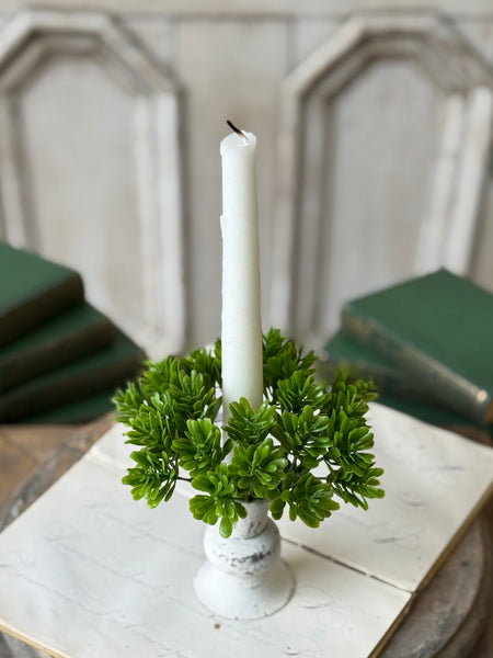 Cheerio Candle Ring | 4.5" | Tea Leaf | NOT CURRENTLY IN STOCK-New For Spring 2027!