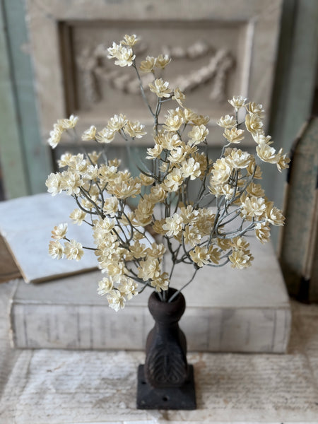 Farrah Floret Bush | 17" | Flax | NOT CURRENTLY IN STOCK-New For Spring 2027!