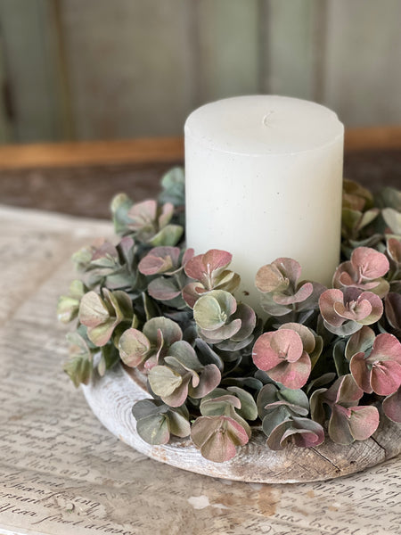 Carlyle Leaves Candle Ring | 4"