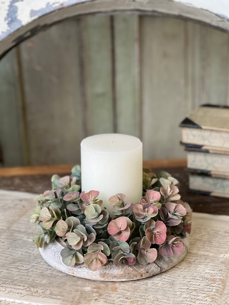 Carlyle Leaves Candle Ring | 4"