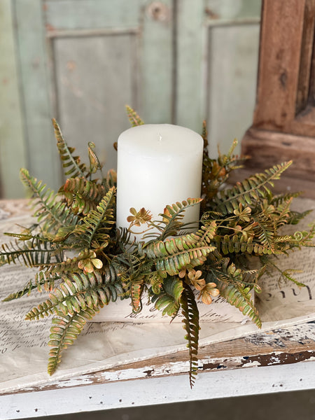 Providence Floret & Fern Candle Ring | 14" | SOLD OUT