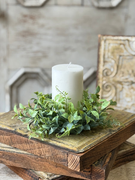 Stratford Fronds Candle Ring | 8" | NOT CURRENTLY IN STOCK-New For Spring 2027!