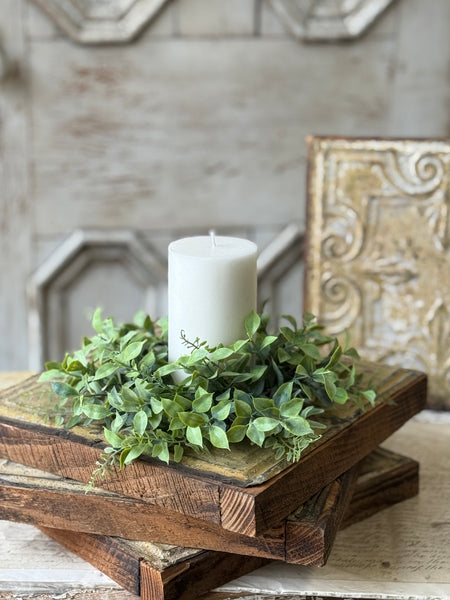 Stratford Fronds Candle Ring | 10" | NOT CURRENTLY IN STOCK-New For Spring 2027!