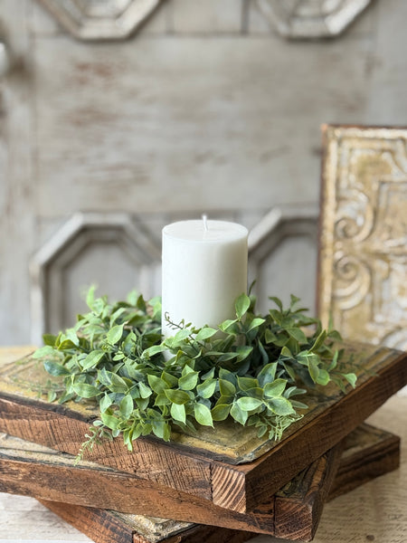 Stratford Fronds Candle Ring | 10" | NOT CURRENTLY IN STOCK-New For Spring 2027!