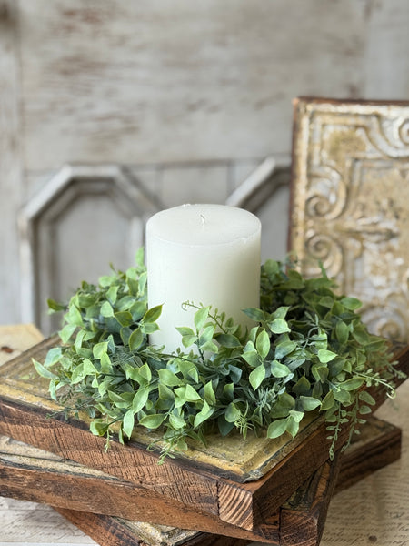 Stratford Fronds Candle Ring | 12" | NOT CURRENTLY IN STOCK-New For Spring 2027!