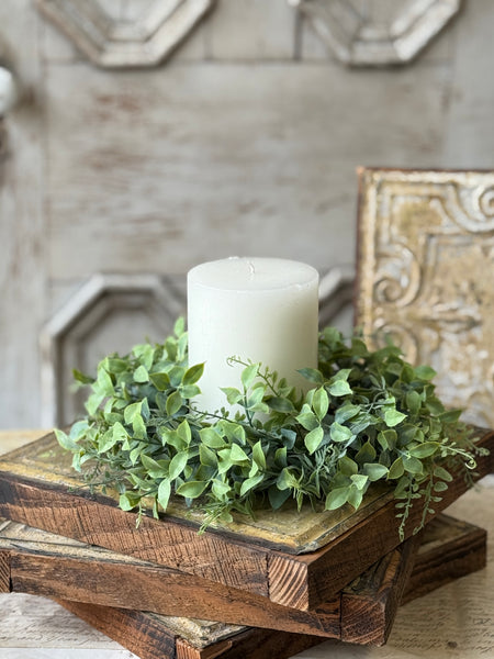 Stratford Fronds Candle Ring | 12" | NOT CURRENTLY IN STOCK-New For Spring 2027!
