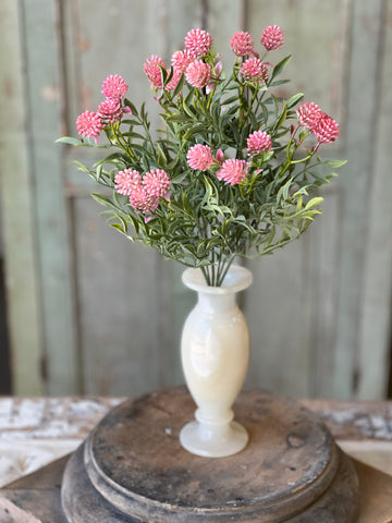 Thimble Buds Bush | 17" | Pink | NOT CURRENTLY IN STOCK-New For Spring 2026!