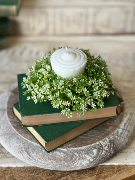 Elfin Blooms Candle Ring | 5.5" | NOT CURRENTLY IN STOCK-New For Spring 2026!