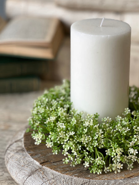 Elfin Blooms Candle Ring | 7" | NOT CURRENTLY IN STOCK-New For Spring 2026!