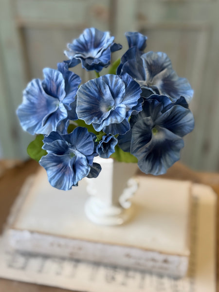 Flamenco Pansy | 11" | Sky | NOT CURRENTLY IN STOCK-New For Spring 2027!