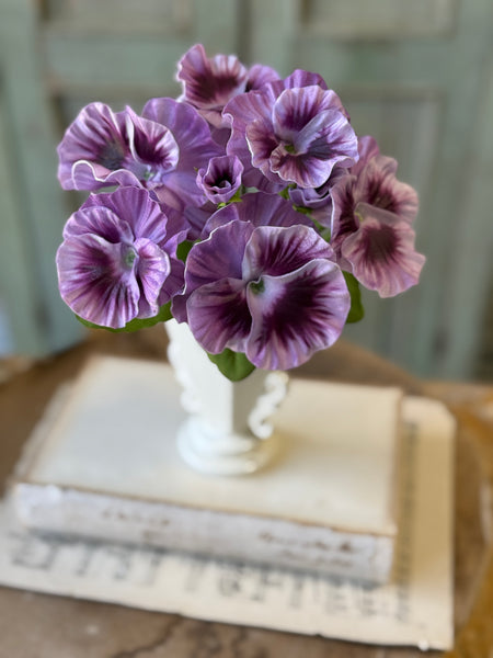 Flamenco Pansy | 11" | Grape | NOT CURRENTLY IN STOCK-New For Spring 2027!
