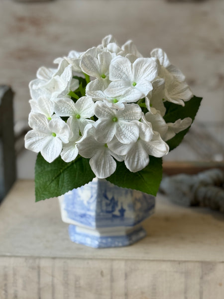 Lillith Hydrangeas | 11.5" | Whisper | NOT CURRENTLY IN STOCK-New For Spring 2027!