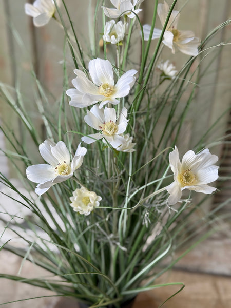 Sicily Blooms in Pot | 24" | Cream | NOT CURRENTLY IN STOCK-New For Spring 2027!