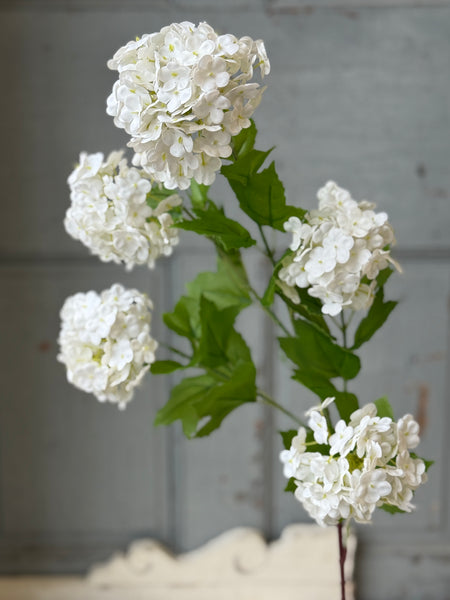 Halloway Snowball Spray | 35" | White | NOT CURRENTLY IN STOCK-New For Spring 2027!