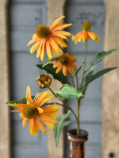 Coneflower Spray | 26" | Sunshine | NOT CURRENTLY IN STOCK-New For Spring 2027!