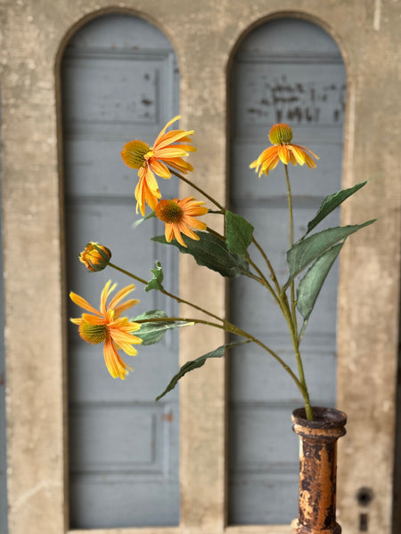 Coneflower Spray | 26" | Sunshine | NOT CURRENTLY IN STOCK-New For Spring 2027!