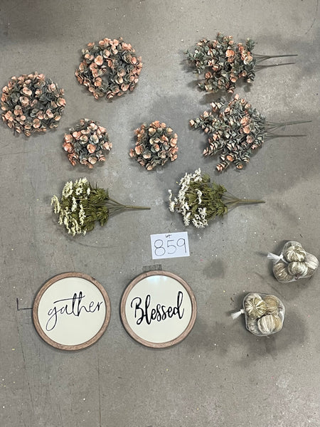 Sample Lot | Lot 859 | Fall | $55