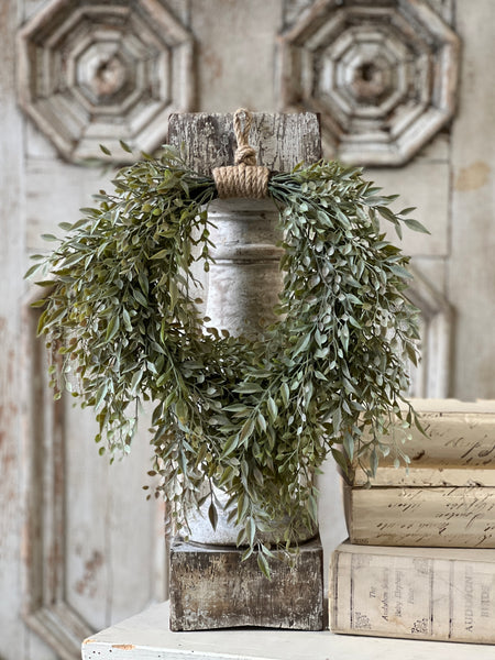 Mixed Sage Wreath | 15" | NOT CURRENTLY IN STOCK-New For Spring 2026!