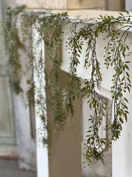 Mixed Sage Weeping Garland | 72" | NOT CURRENTLY IN STOCK-New For Spring 2026!