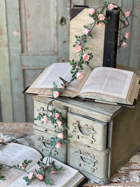 Calloway Rose Garland | 6' | Pink | NOT CURRENTLY IN STOCK-New For Spring 2026!