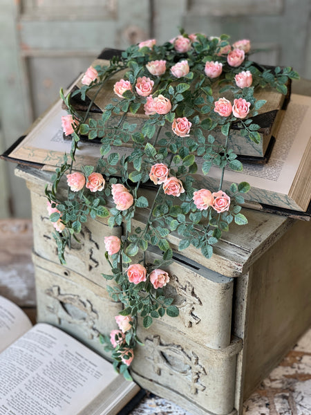 Calloway Rose Hanging | 26.5" | Pink | NOT CURRENTLY IN STOCK-New For Spring 2026!