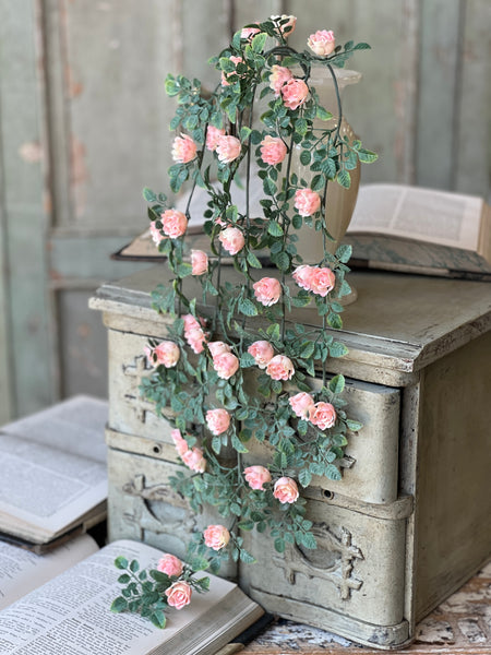 Calloway Rose Hanging | 26.5" | Pink | NOT CURRENTLY IN STOCK-New For Spring 2026!