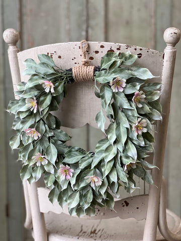 Idle Hour Wreath | 13.5" | Pink | NOT CURRENTLY IN STOCK-New For Spring 2026!