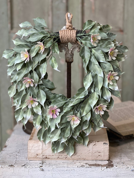 Idle Hour Wreath | 13.5" | Pink | NOT CURRENTLY IN STOCK-New For Spring 2026!