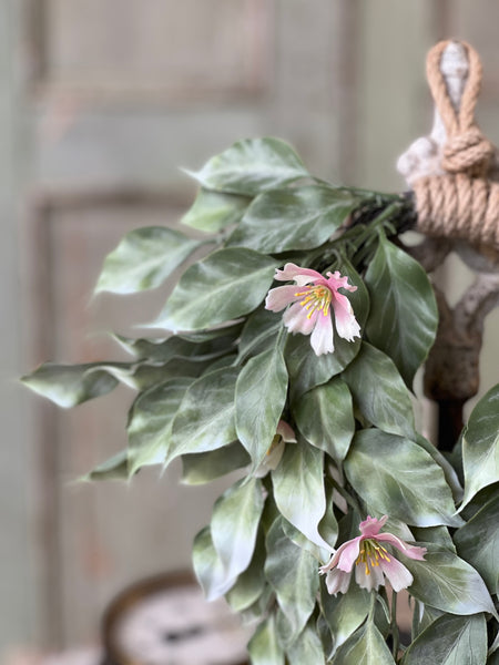 Idle Hour Wreath | 10.5" | Pink | NOT CURRENTLY IN STOCK-New For Spring 2026!