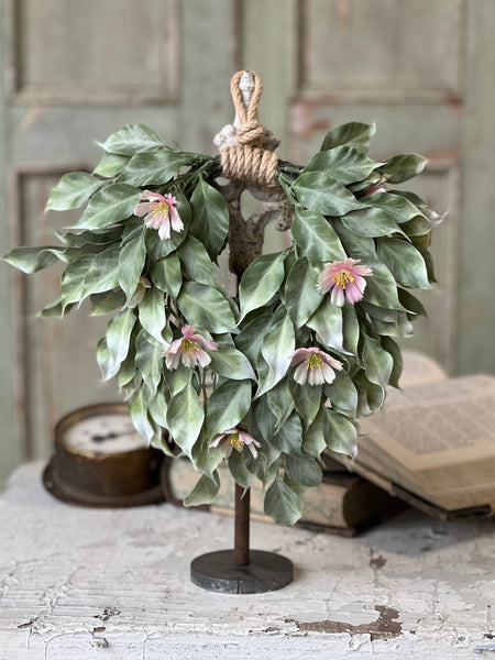 Idle Hour Wreath | 10.5" | Pink | NOT CURRENTLY IN STOCK-New For Spring 2026!