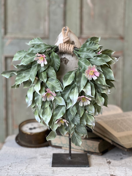 Idle Hour Wreath | 10.5" | Pink | NOT CURRENTLY IN STOCK-New For Spring 2026!