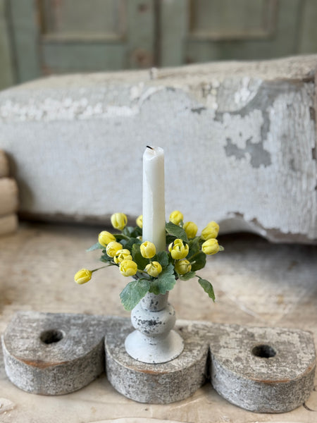 Sweetwild Candle Ring | 4" | Yellow | NOT CURRENTLY IN STOCK-New For Spring 2027!