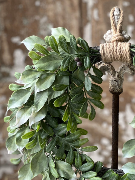 Caldwell Leaves Wreath | 13.5" | NOT CURRENTLY IN STOCK-New For Spring 2026!