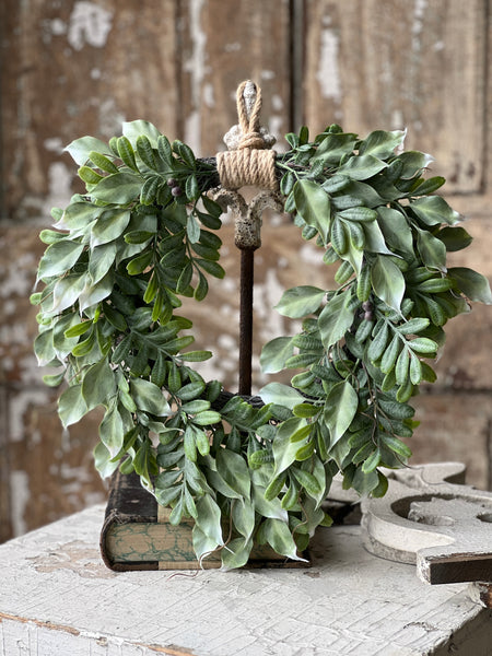 Caldwell Leaves Wreath | 13.5" | NOT CURRENTLY IN STOCK-New For Spring 2026!