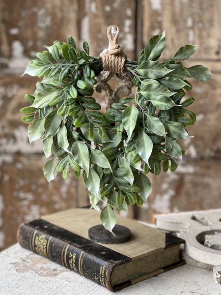 Caldwell Leaves Wreath | 10.5" | NOT CURRENTLY IN STOCK-New For Spring 2026!
