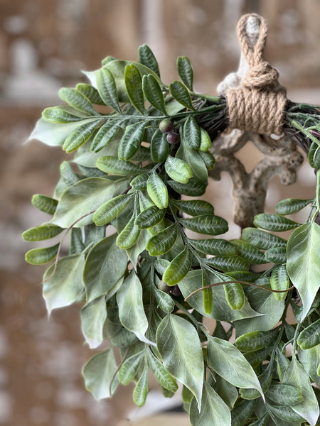 Caldwell Leaves Wreath | 10.5" | NOT CURRENTLY IN STOCK-New For Spring 2026!