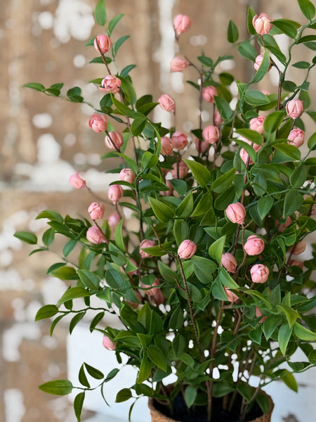 Billow Buds in Pot | 17" | Pink | NOT CURRENTLY IN STOCK-New For Spring 2027!