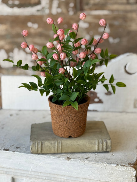 Billow Buds in Pot | 10.5" | Pink | NOT CURRENTLY IN STOCK-New For Spring 2027!
