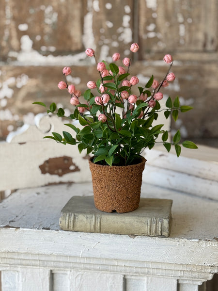 Billow Buds in Pot | 10.5" | Pink | NOT CURRENTLY IN STOCK-New For Spring 2027!