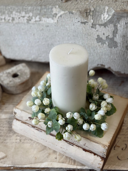 Sweetwild Candle Ring | 8" | Cream | NOT CURRENTLY IN STOCK-New For Spring 2027!