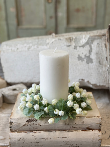 Sweetwild Candle Ring | 8" | Cream | NOT CURRENTLY IN STOCK-New For Spring 2027!